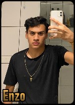 Enzo Gabriel garoto de programa São Paulo SP